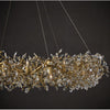 Crystal Bud Grande Ring Chandelier