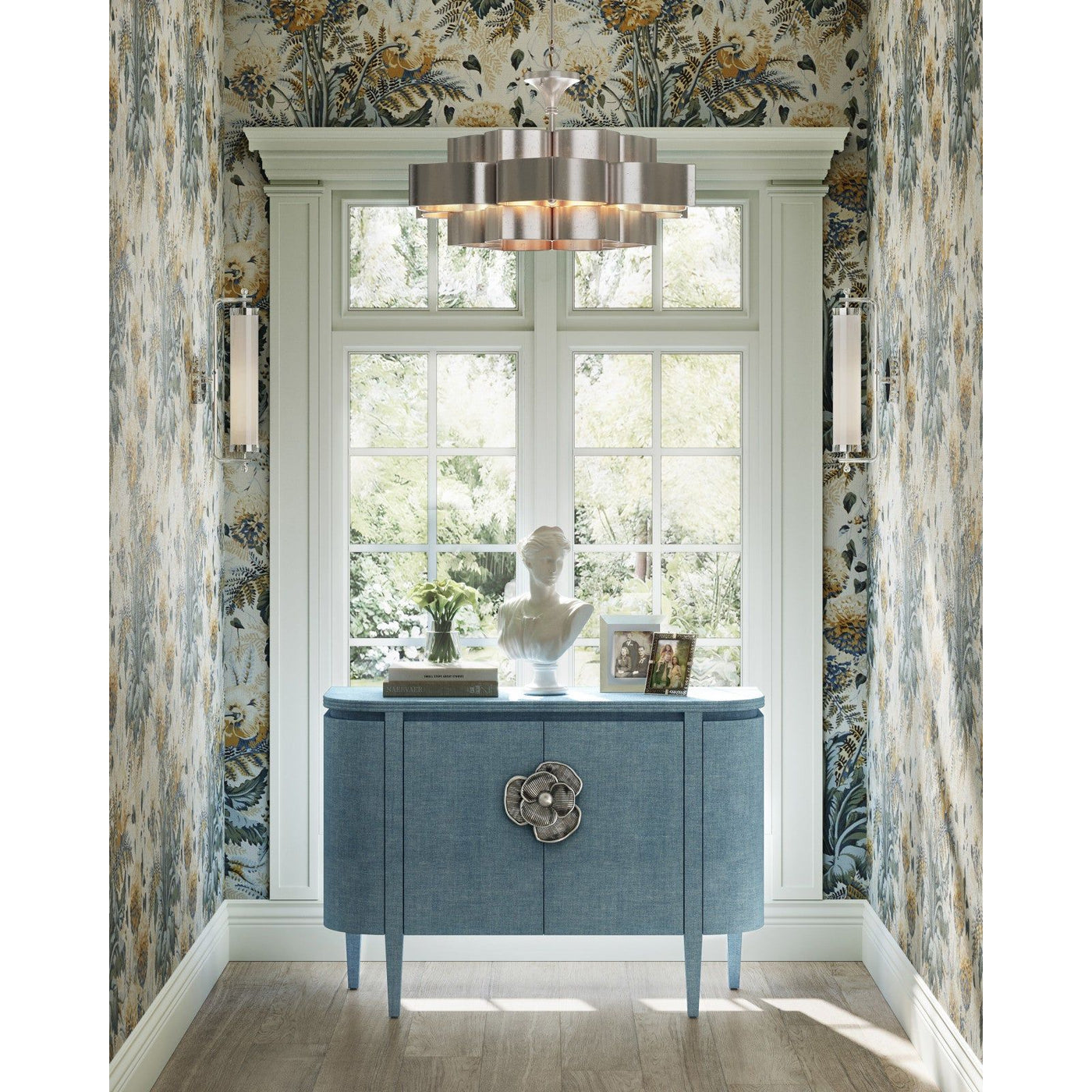 Marlowe Demi-Lune Cabinet