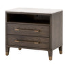 Cambria Nightstand - Dutch Brown Oak