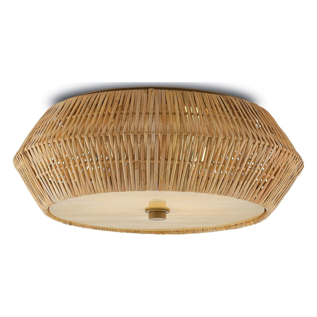 Antibes Natural Flush Mount