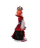 17.5"HOLLYWOOD QUEEN OF HEART NUTCRACKER