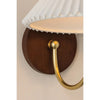 Celeste Pleated Wall Sconce