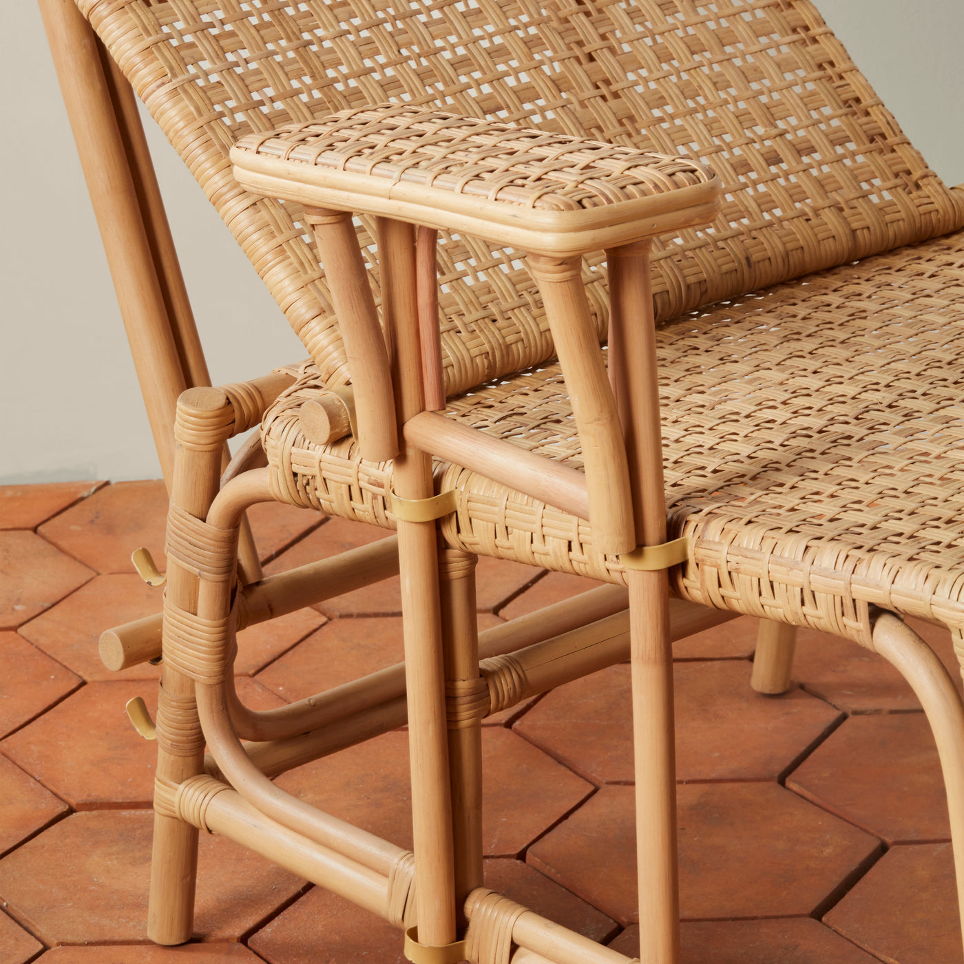 Flore Bistro Chaise Lounge