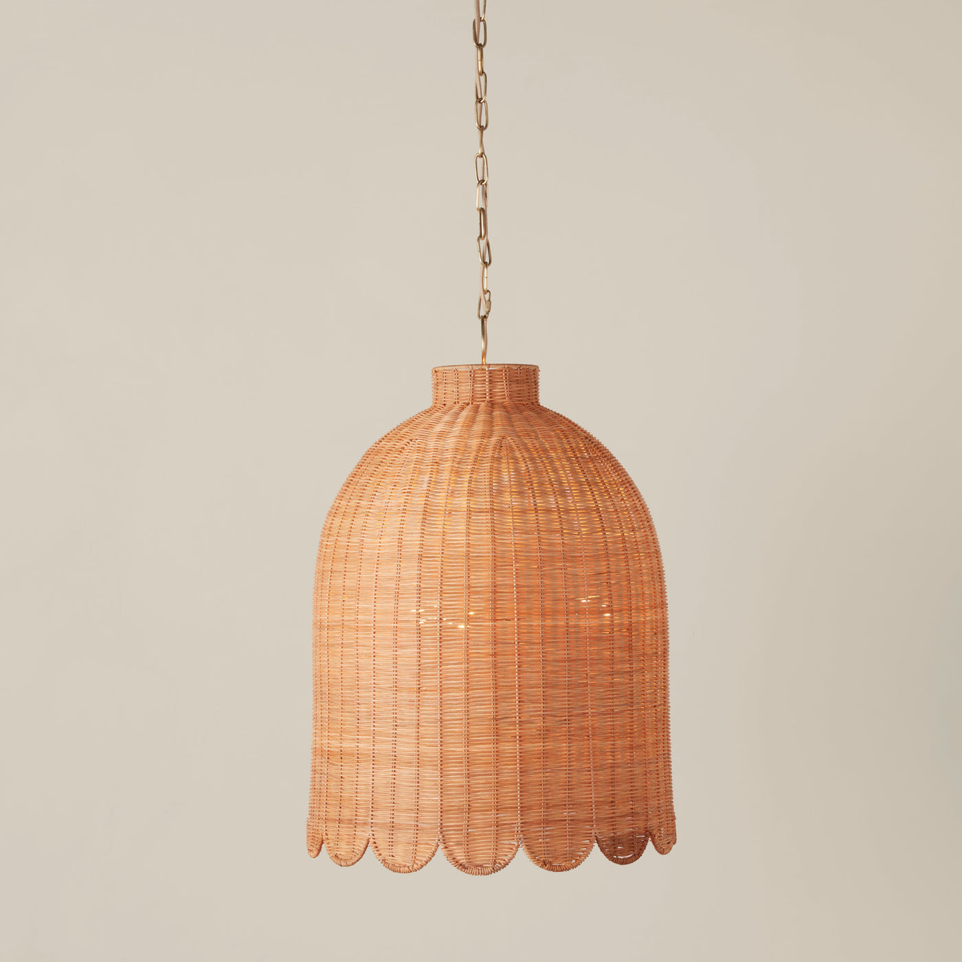 Maude Scallop Bell Pendant