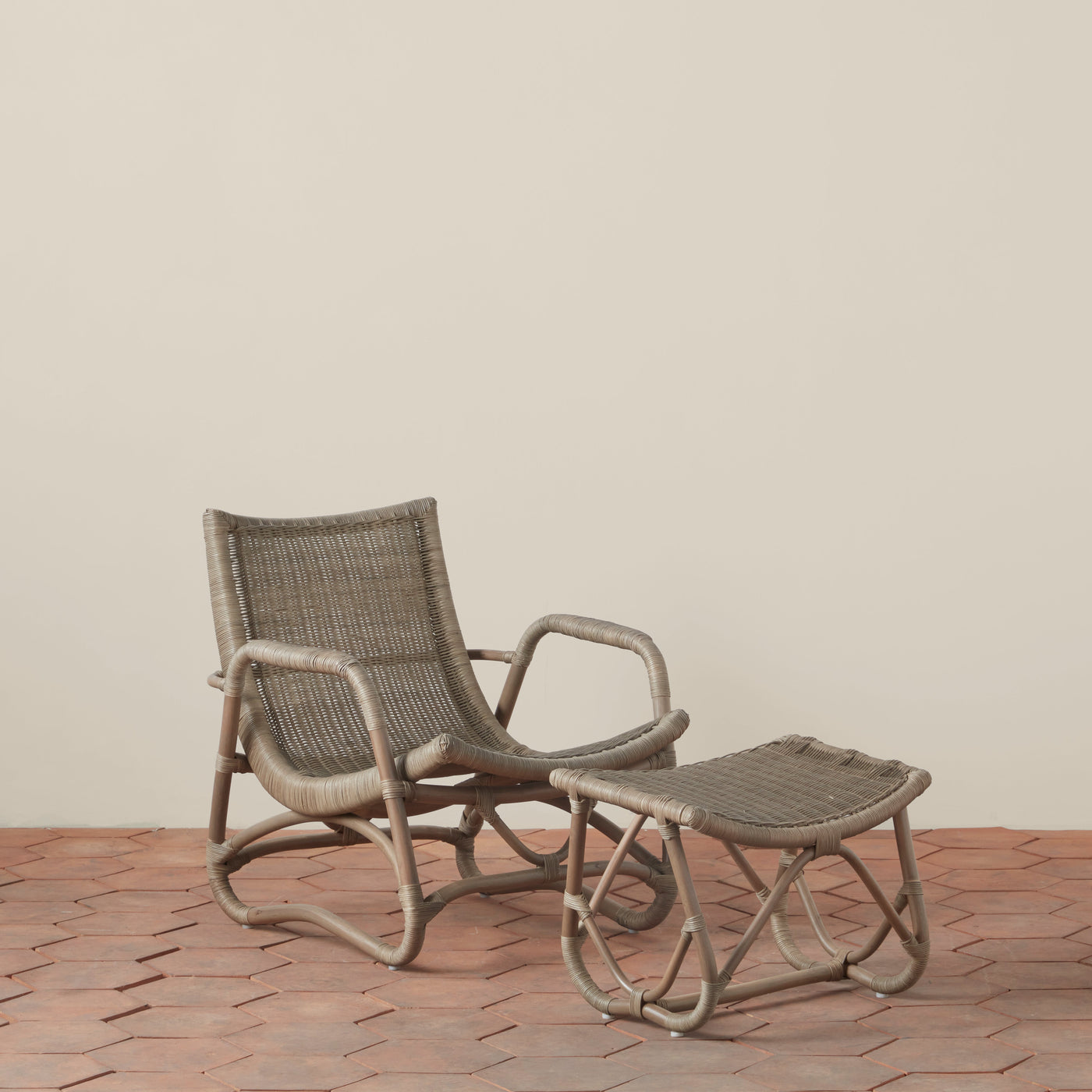 Bodega Wicker Lounge Chair