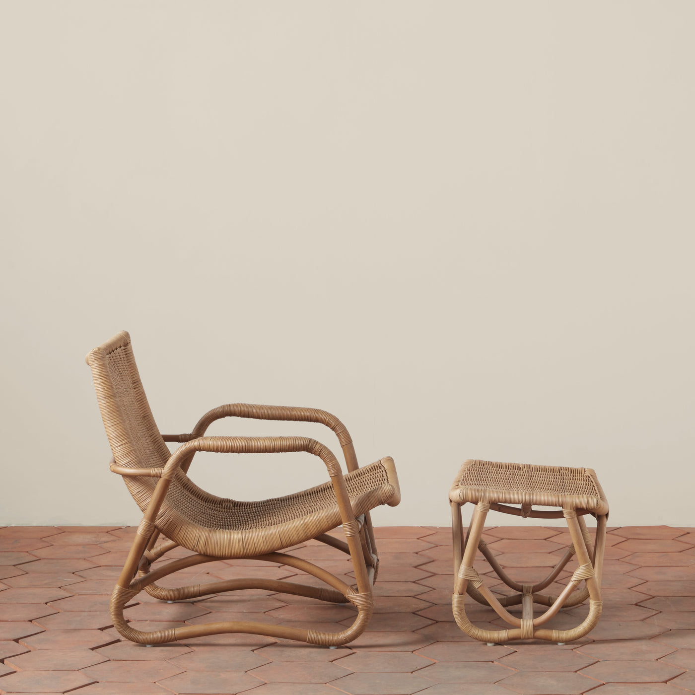 Bodega Wicker Lounge Chair