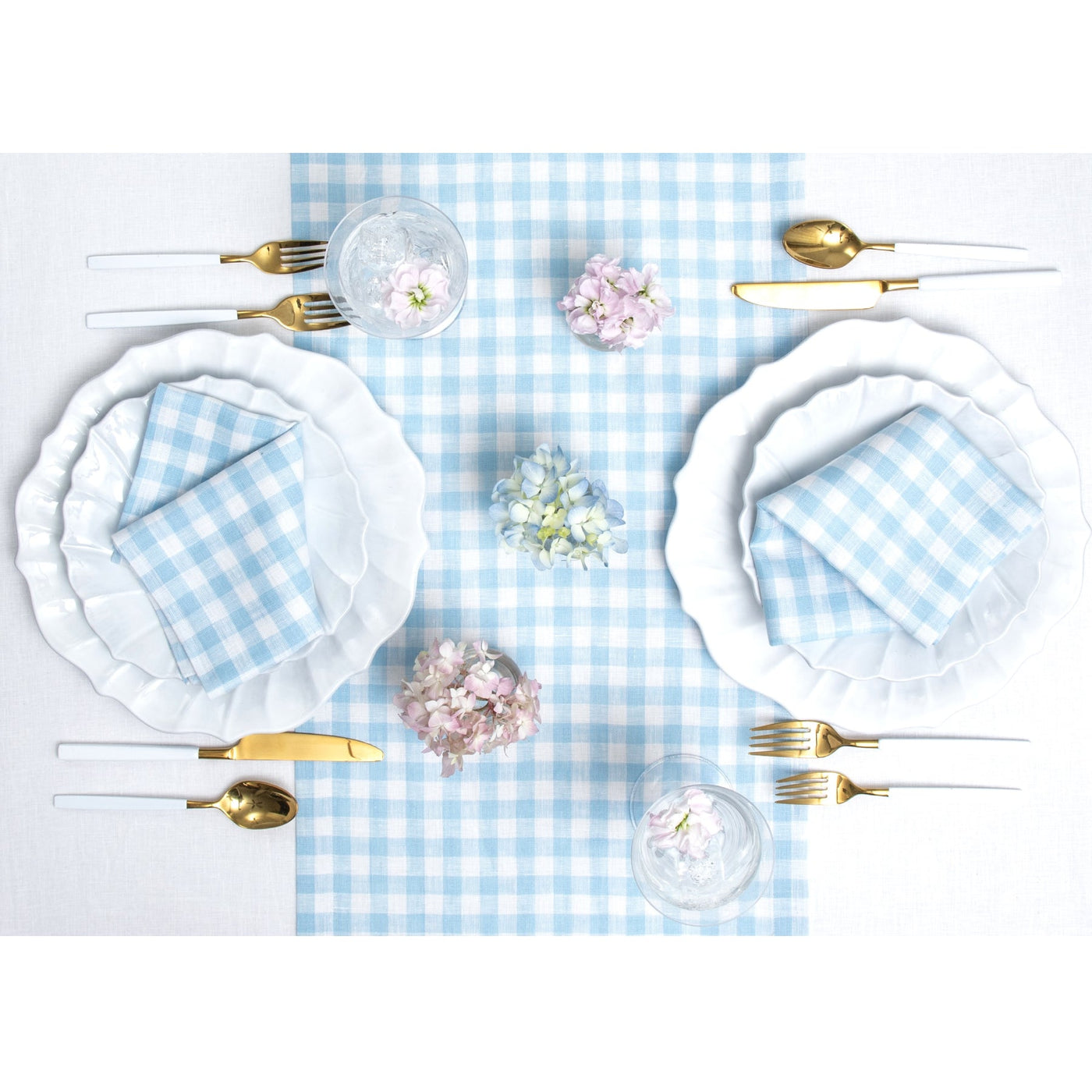 Gingham Table Runner