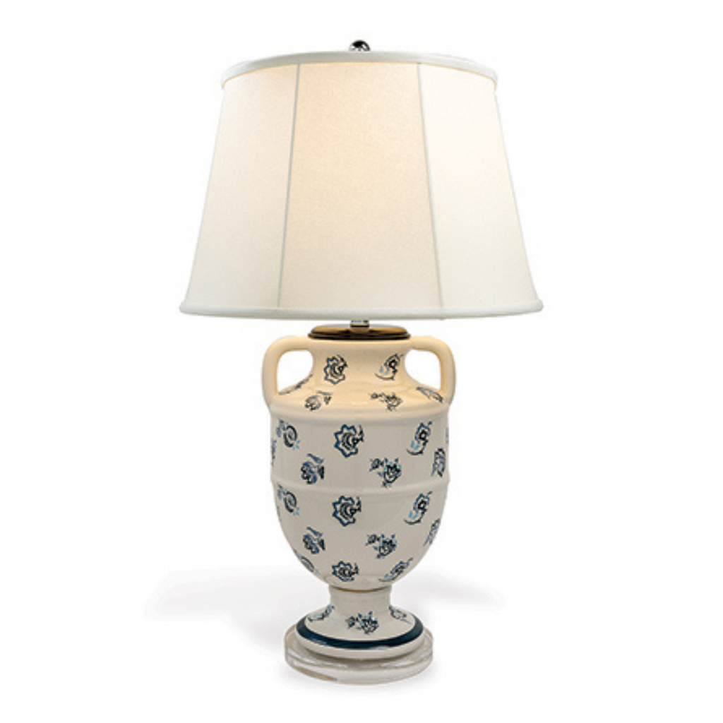 Provence Table Lamp with 15" top x 20" bottom x 13"h