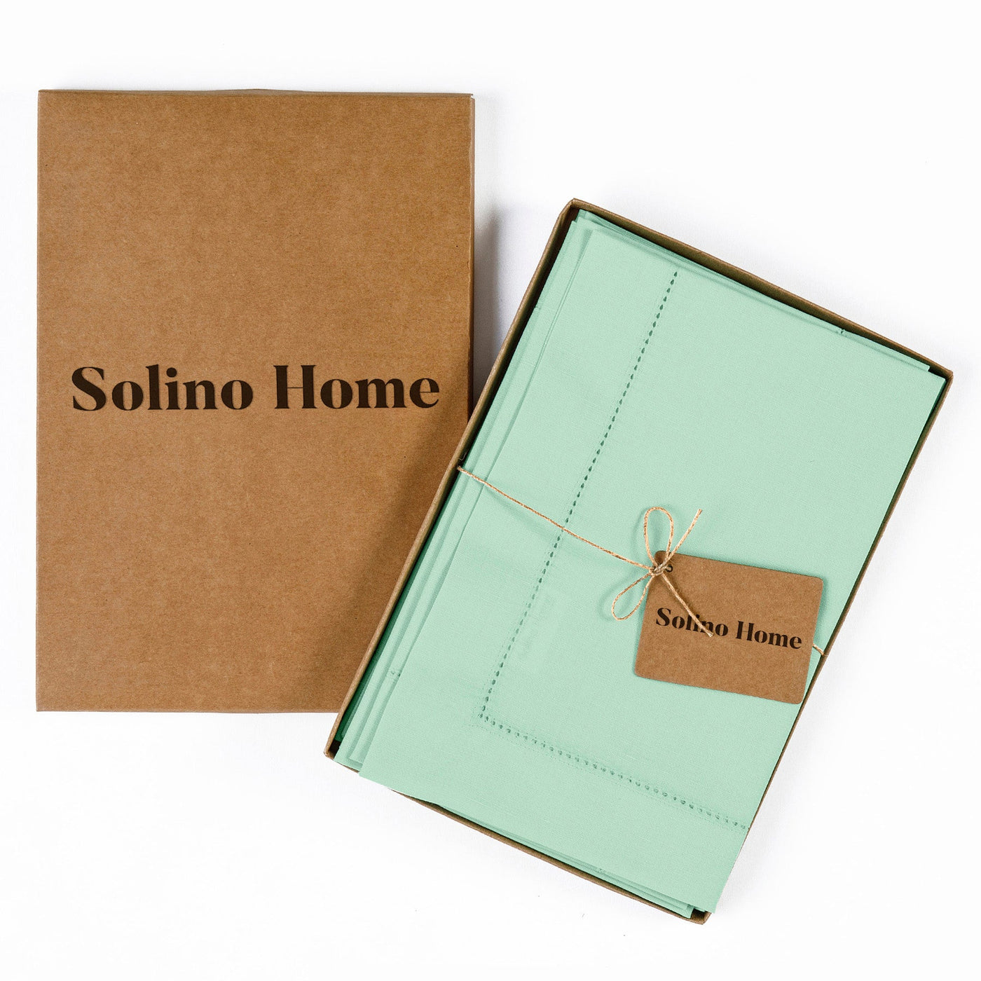 Cotton Linen Hemstitch Napkins