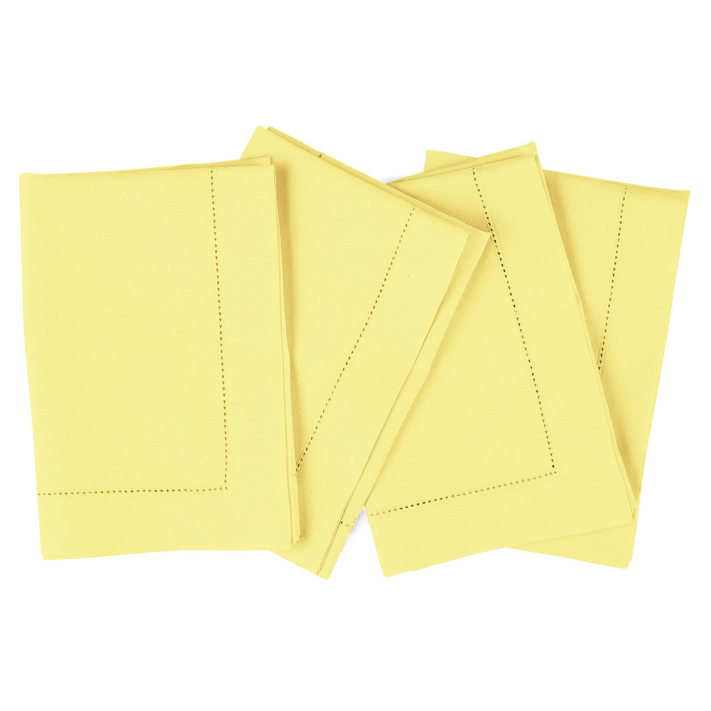 Cotton Linen Hemstitch Napkins