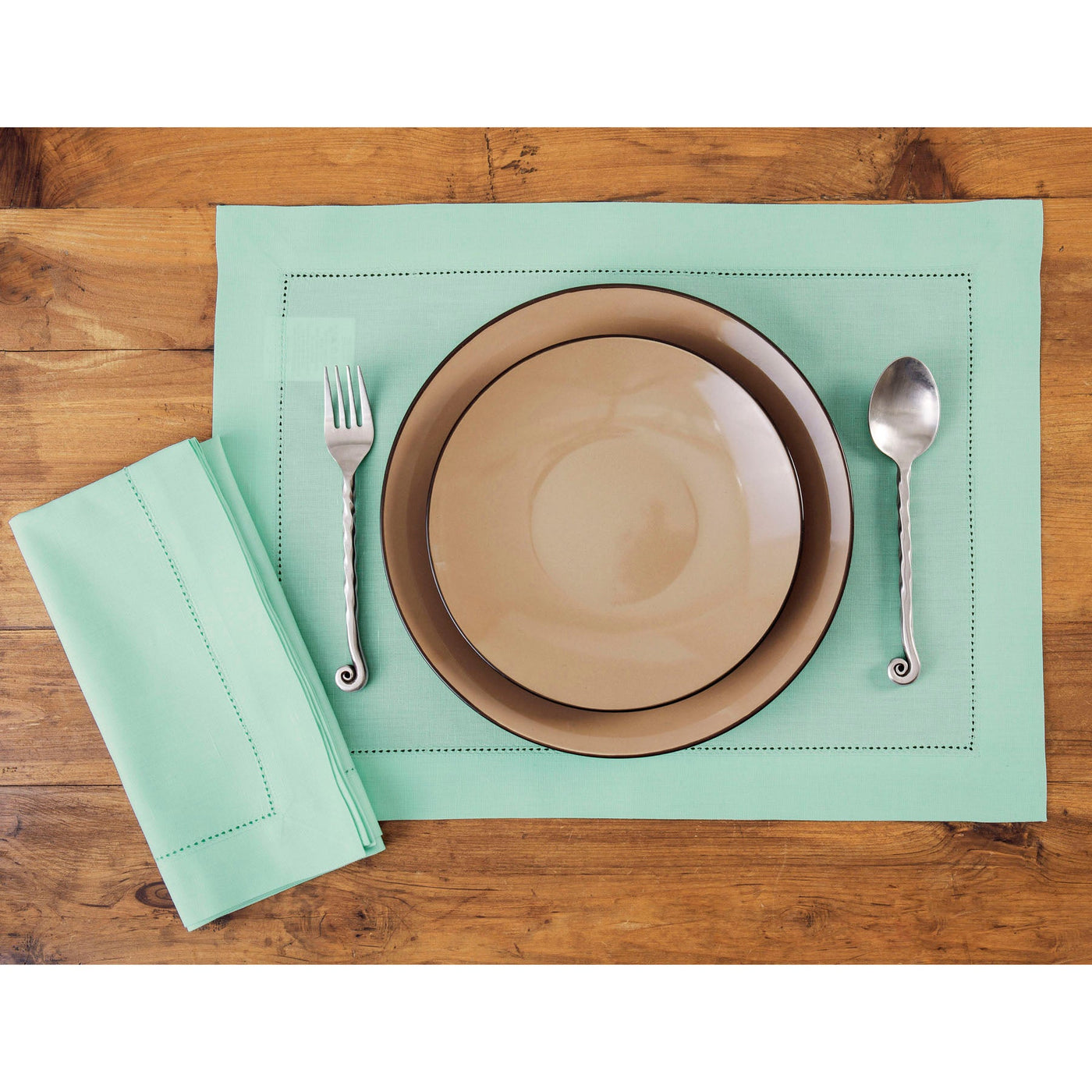 Cotton Linen Hemstitch Napkins