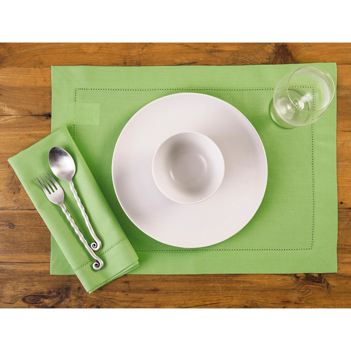 Cotton Linen Hemstitch Napkins