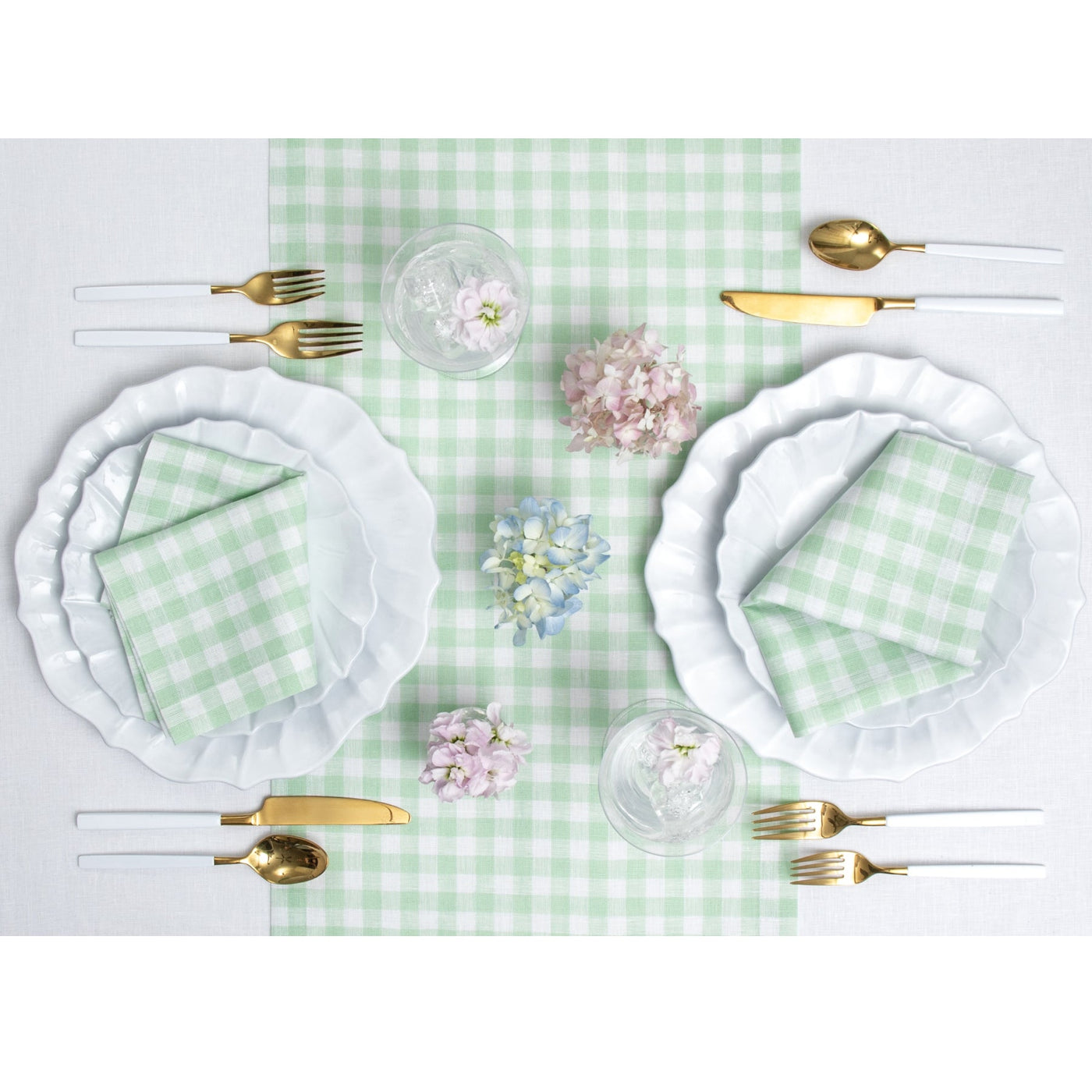Gingham Table Runner