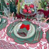 Red, Flowers & Vines - Tablecloth
