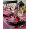 Red Tartan Plaid Napkins, Set of 4