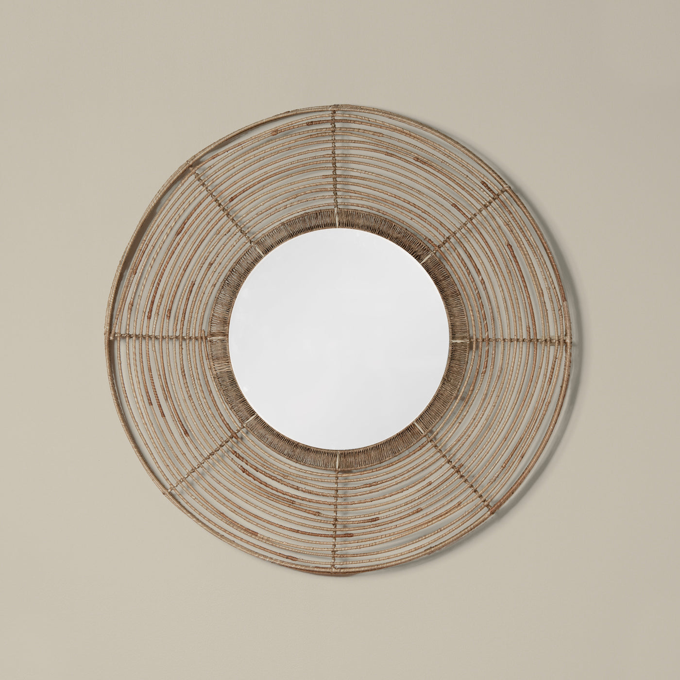 Beehive Round Mirror