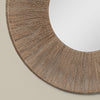 Highball Jute Round Mirror