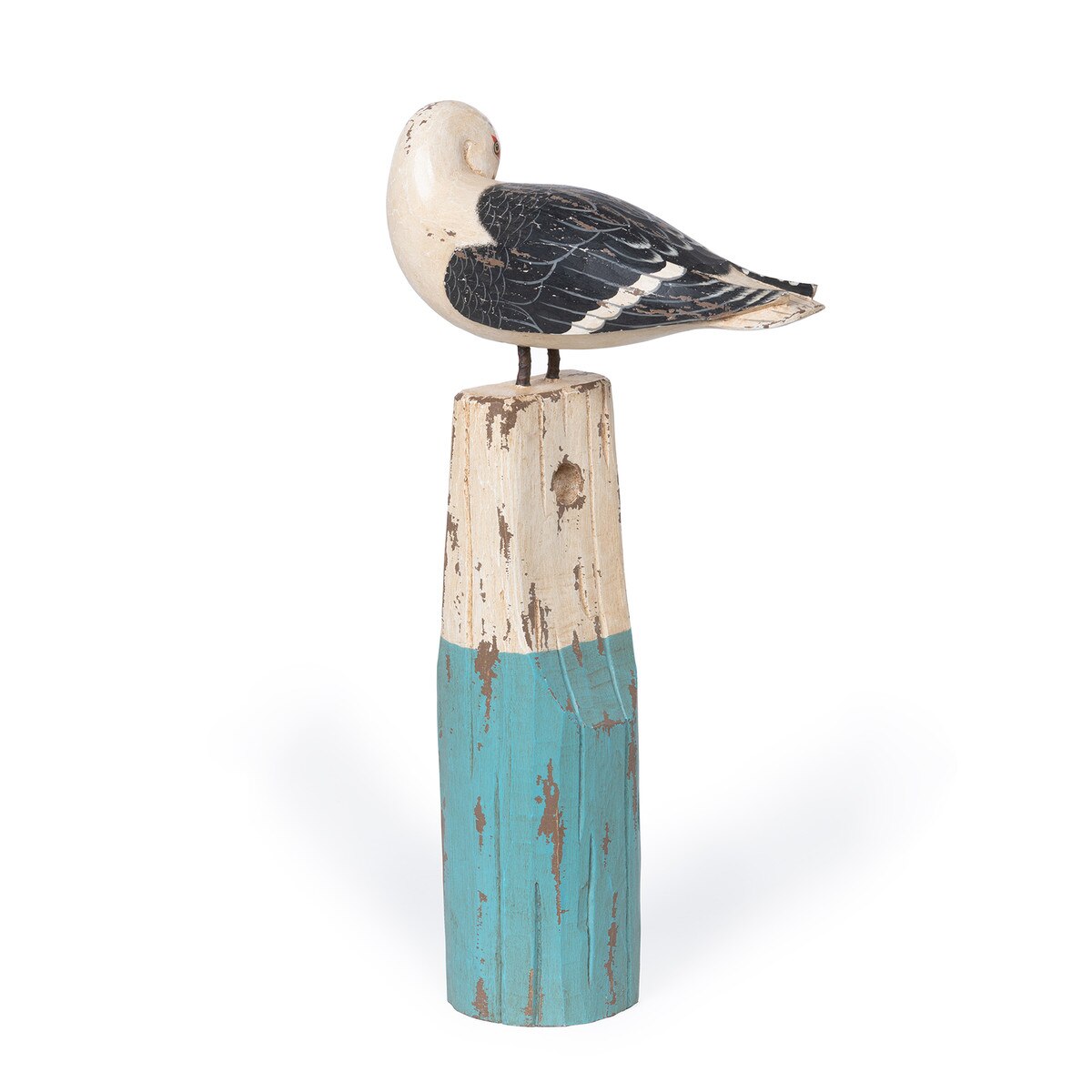 Black-Tailed Gull on Buoy