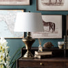 Hensworth Cast Aluminum Lamp