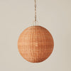 Miramar Rattan Round Pendant