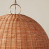 Miramar Rattan Round Pendant