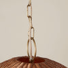 Miramar Rattan Round Pendant