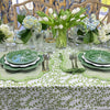 Light Green Leaves - Tablecloth