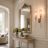 Georgian Polished Nickel Wall Sconce