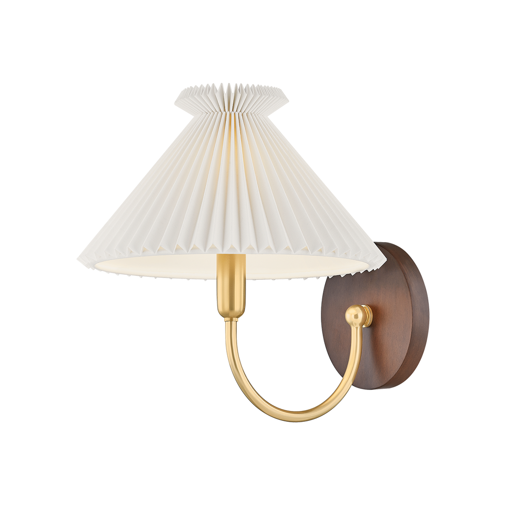 Celeste Pleated Wall Sconce