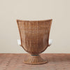 Healdsburg Wicker Swivel Chair