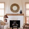 Highball Jute Round Mirror