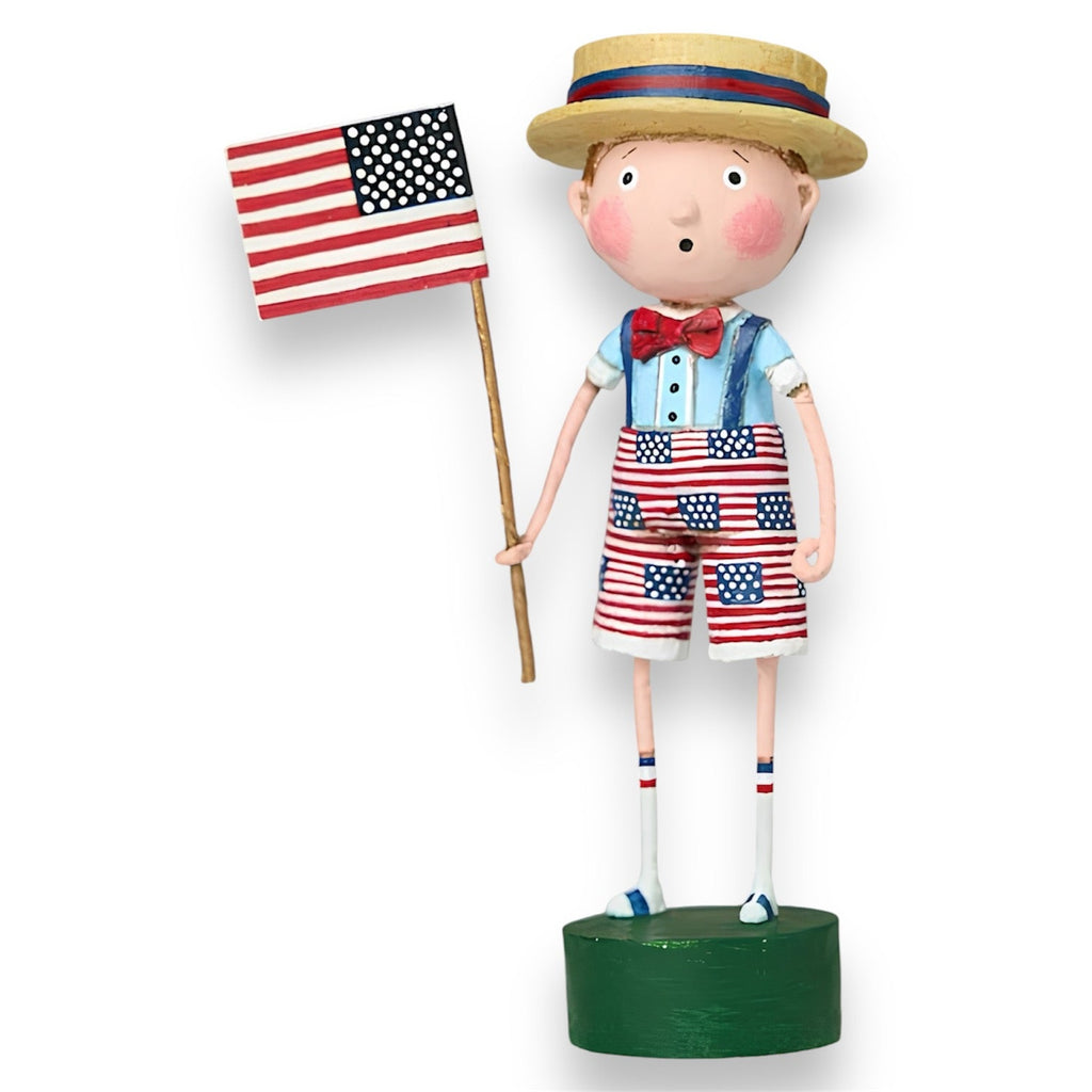 Sammie's Stars & Stripes Patriotic Lori Mitchell Figurine *New for 2025*