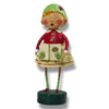 Holly Christmas Caroler Figurine