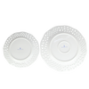 White Pierced Dinnerware
