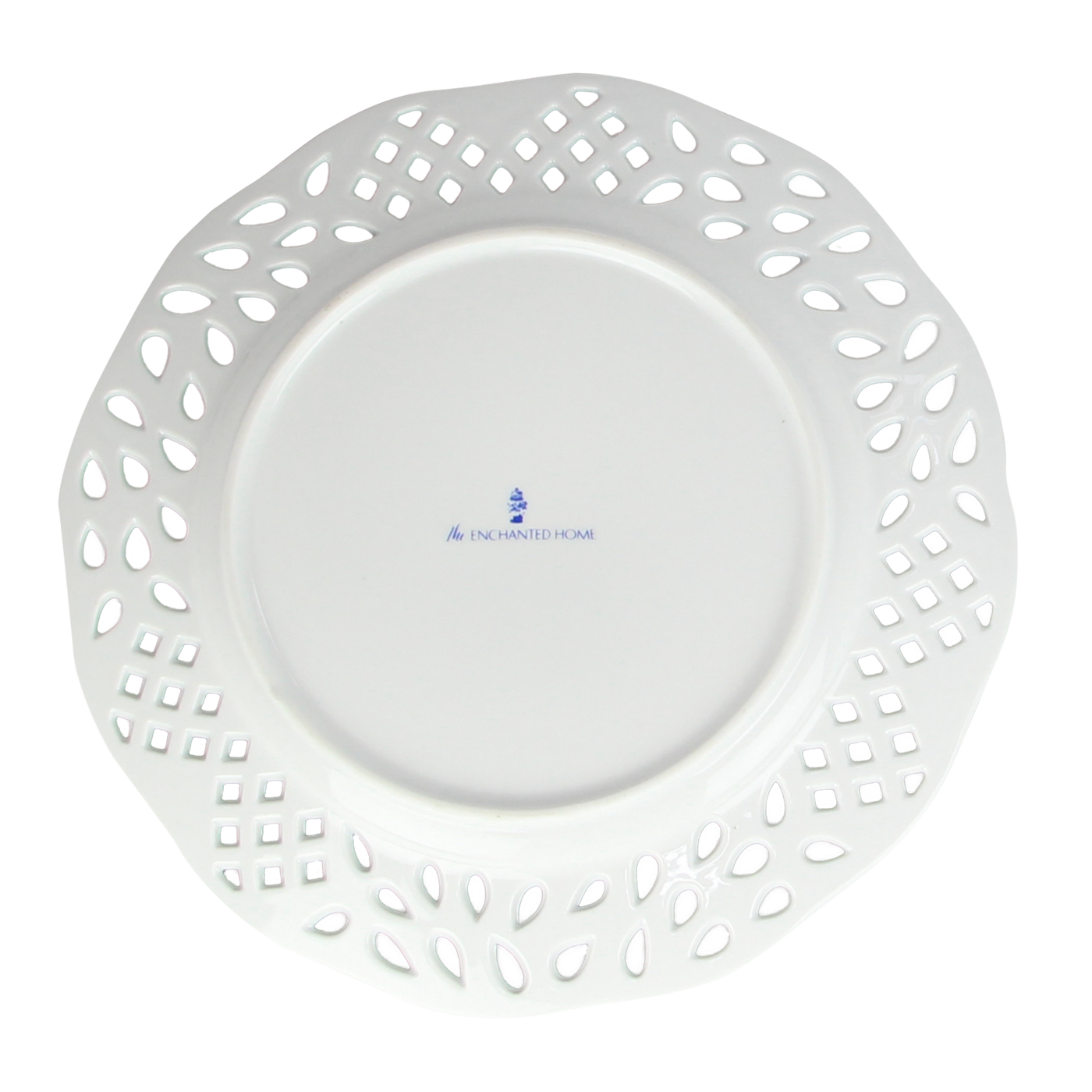 White Pierced Dinnerware