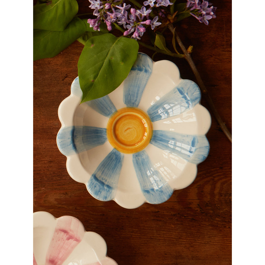 Cornflower Stripe Dipping Bowl