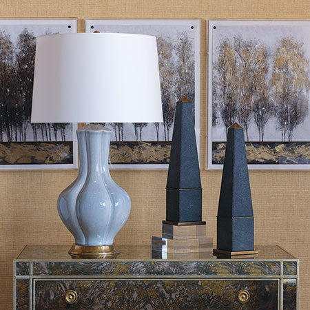 Southampton Sky Blue Table Lamp