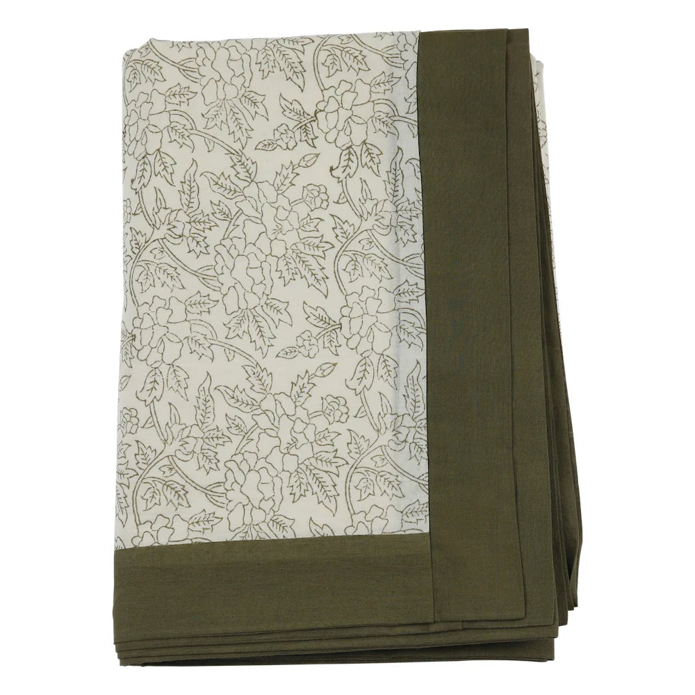 Marceline Block Print Table Linens