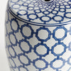 Blue Dynasty Link Garden Stool