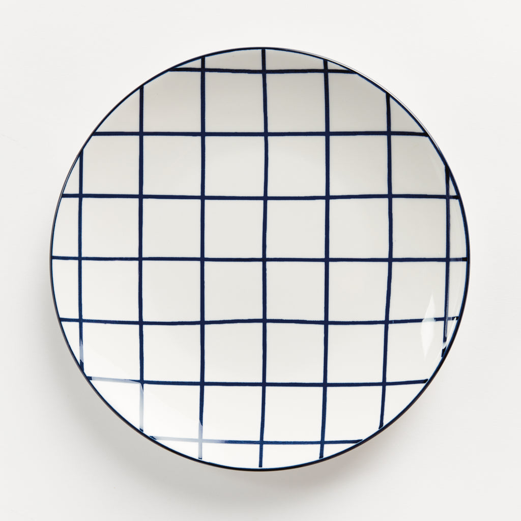 Harbor Check Plates, Set of 4