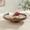 Burma Rattan Serving Stand