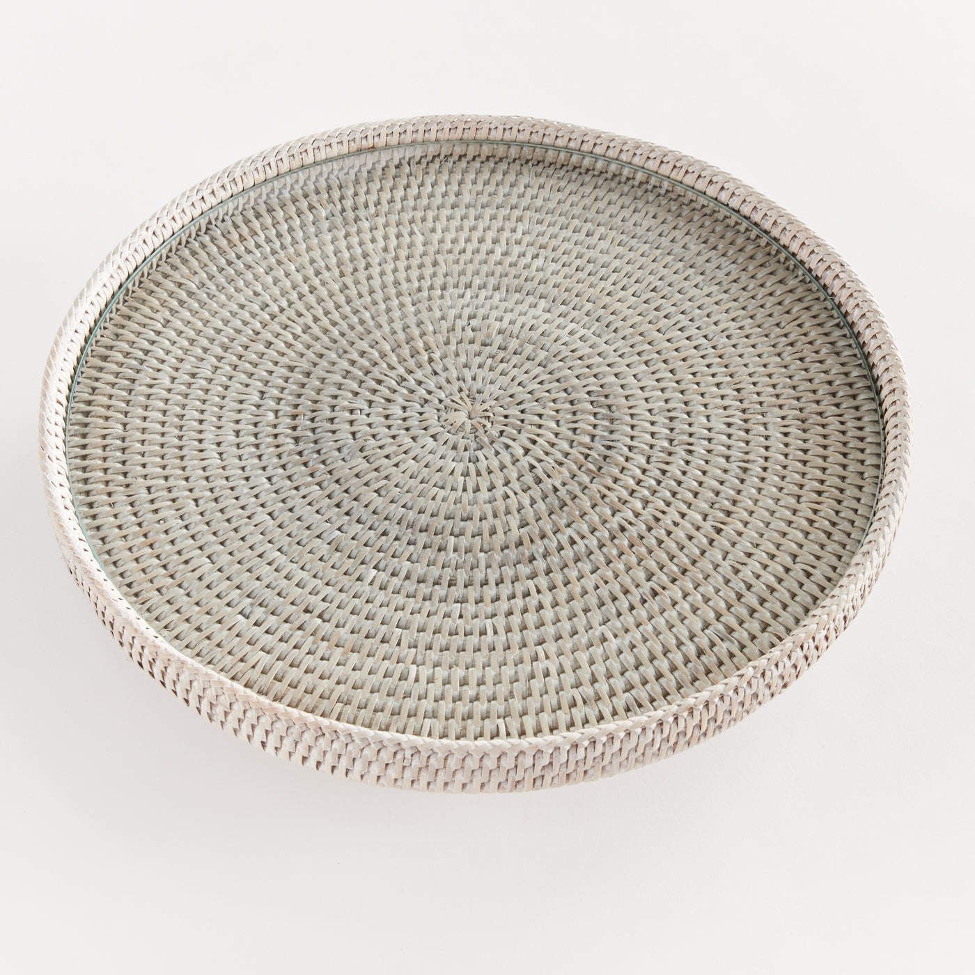 Burma Rattan Serving Stand