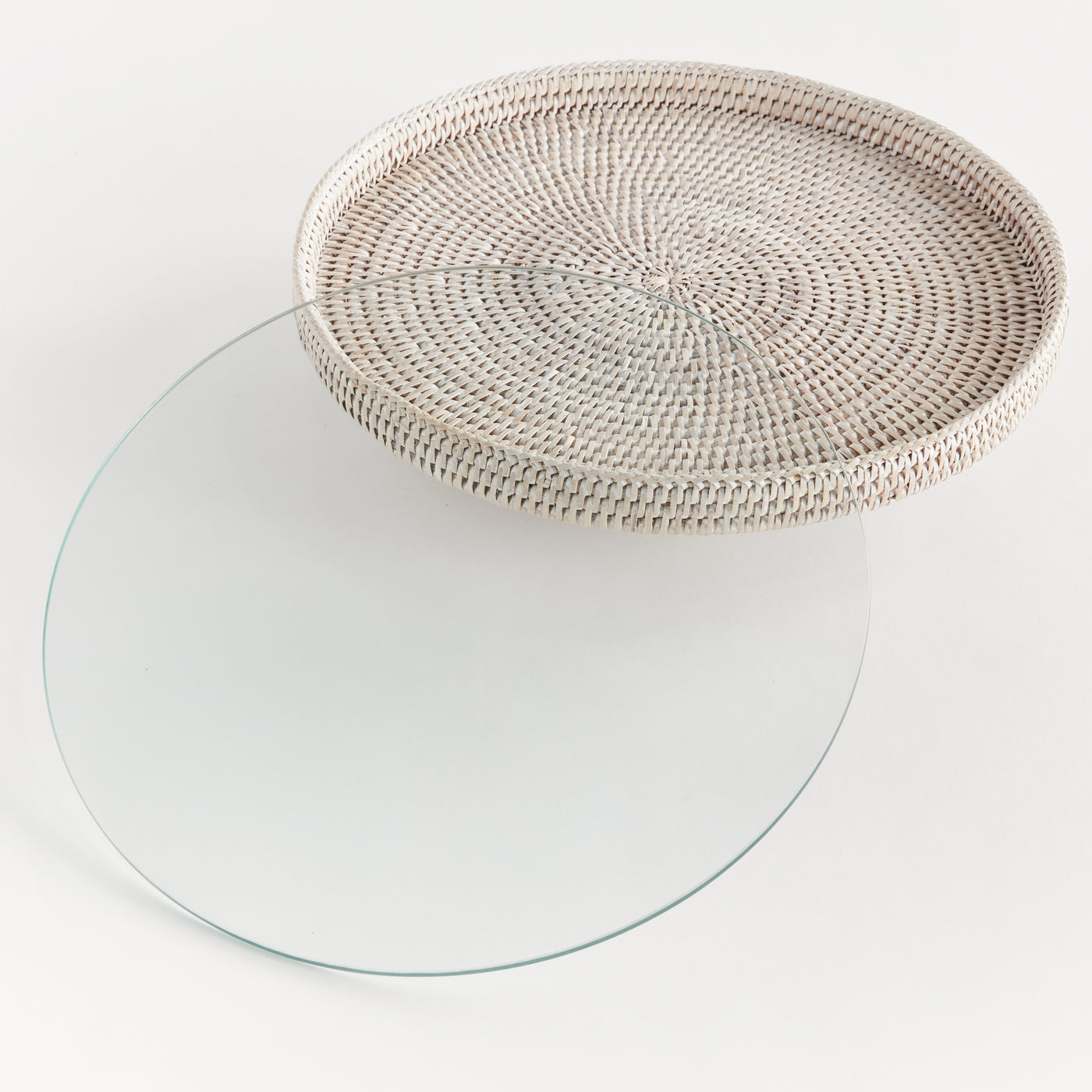 Burma Rattan Serving Stand