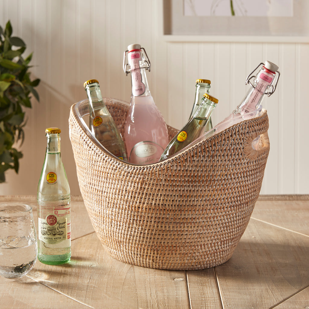 Burma Rattan Beverage Tub