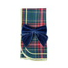Blue Velvet Bow Napkin Ties (Set of 4)