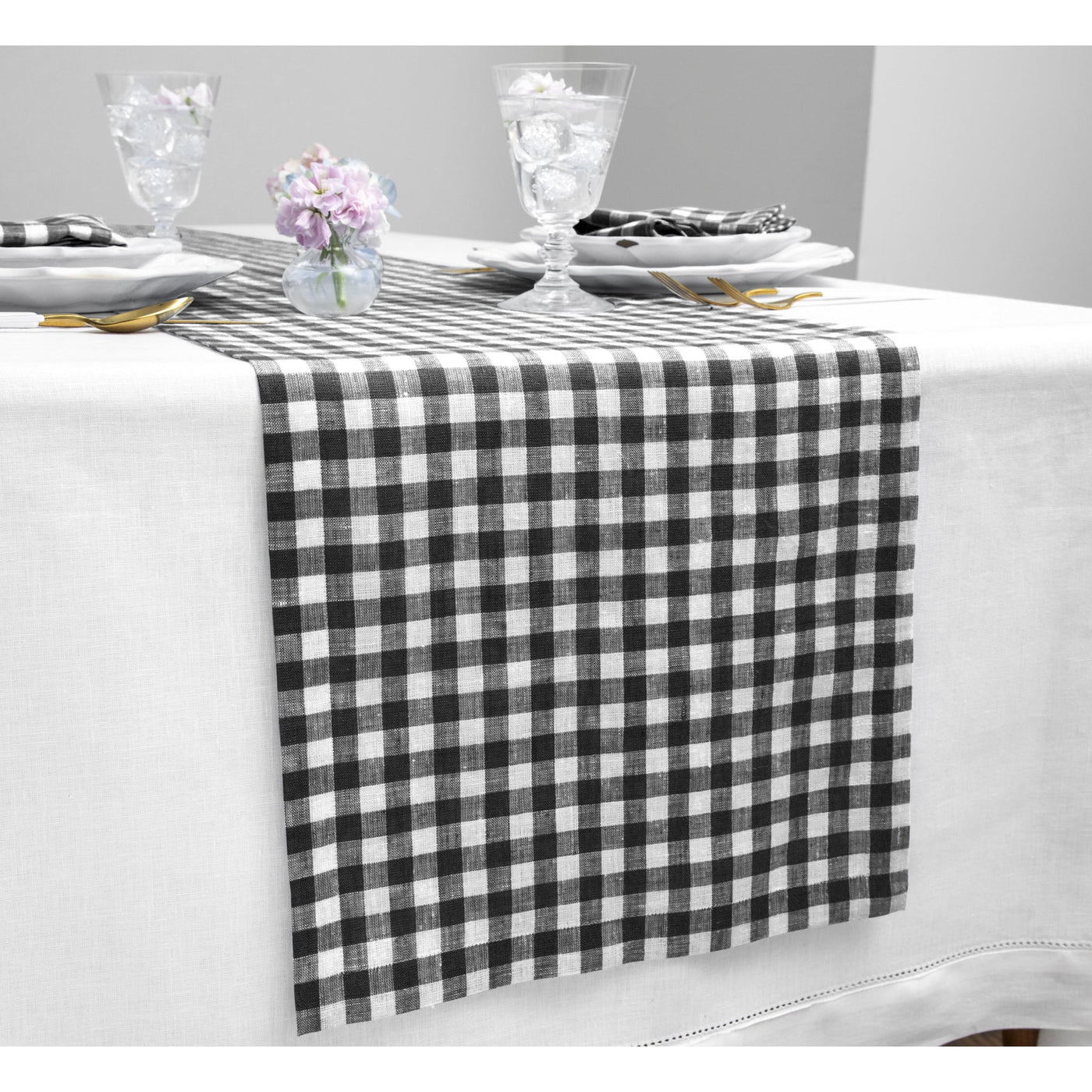 Gingham Table Runner