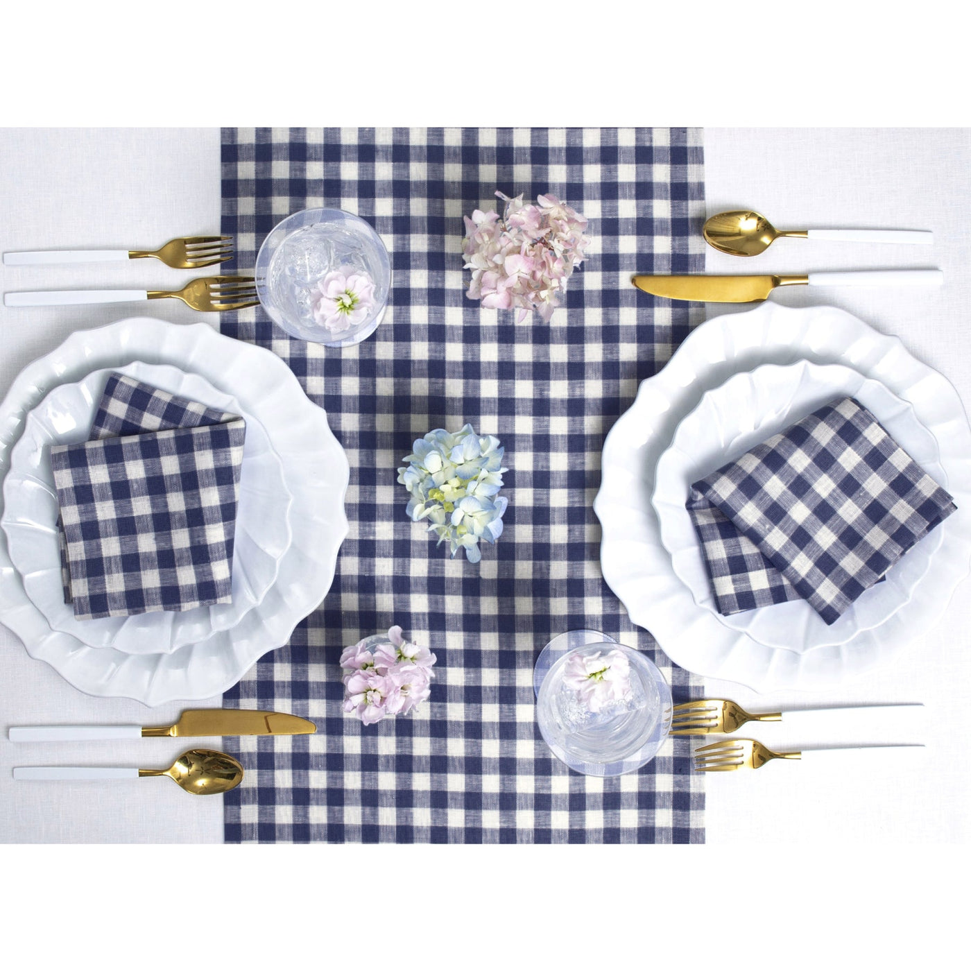 Gingham Table Runner