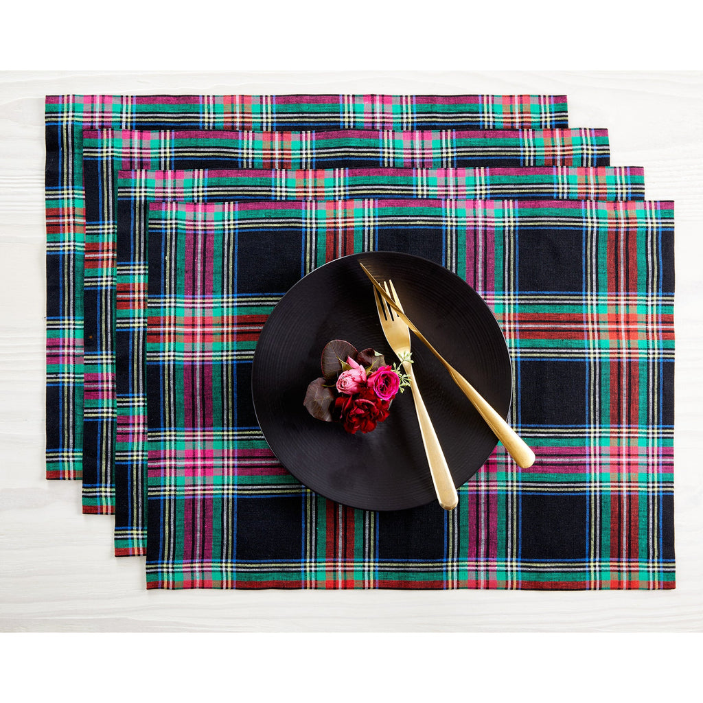 Jewel Plaid Placemats