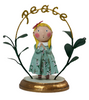 Praying for Peace Christmas Figurine