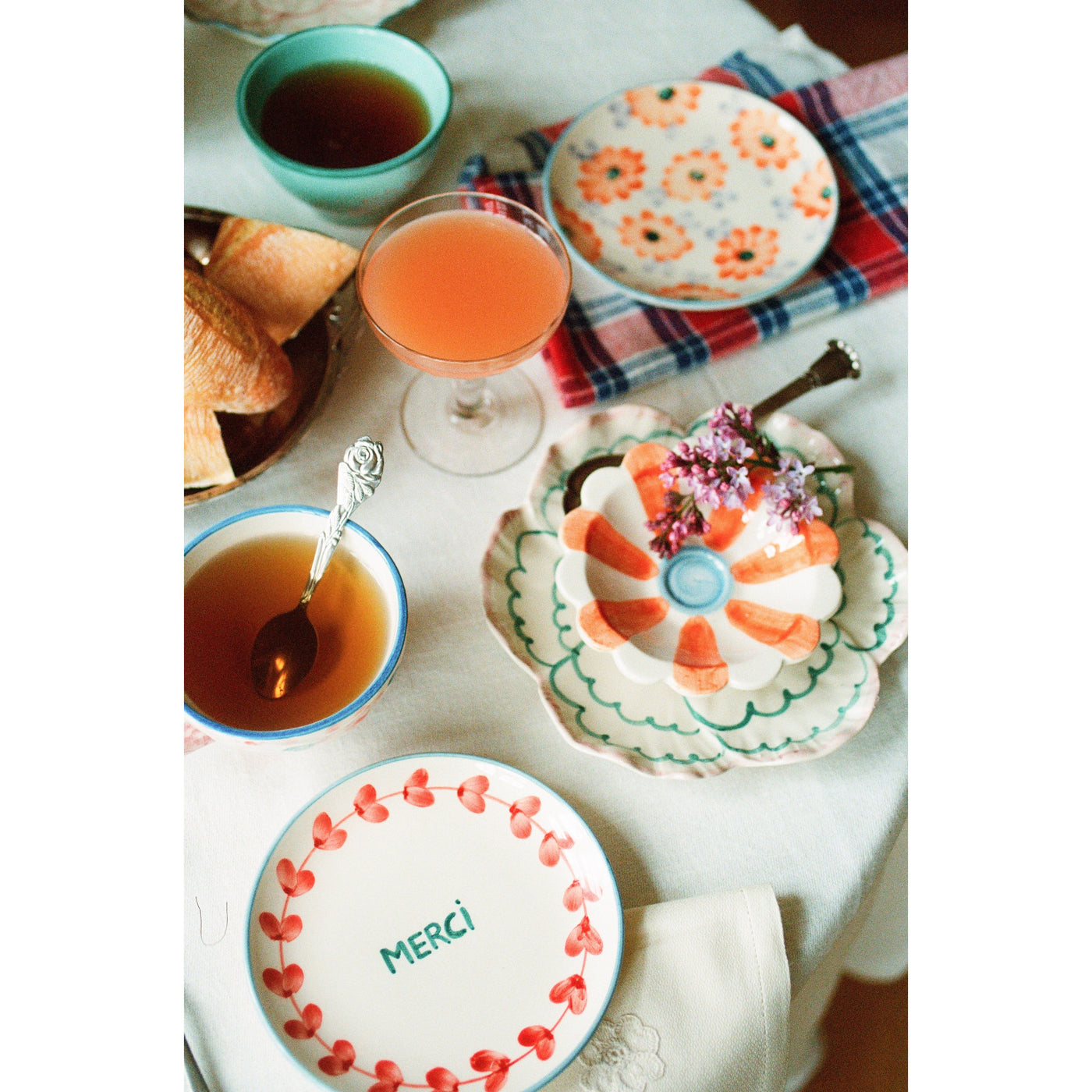 Merci Cake Plate
